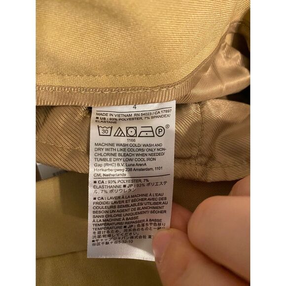 Banana Republic size 4 sculpted stretch Pants NWT Dress Straight Leg - Picture 5 of 6